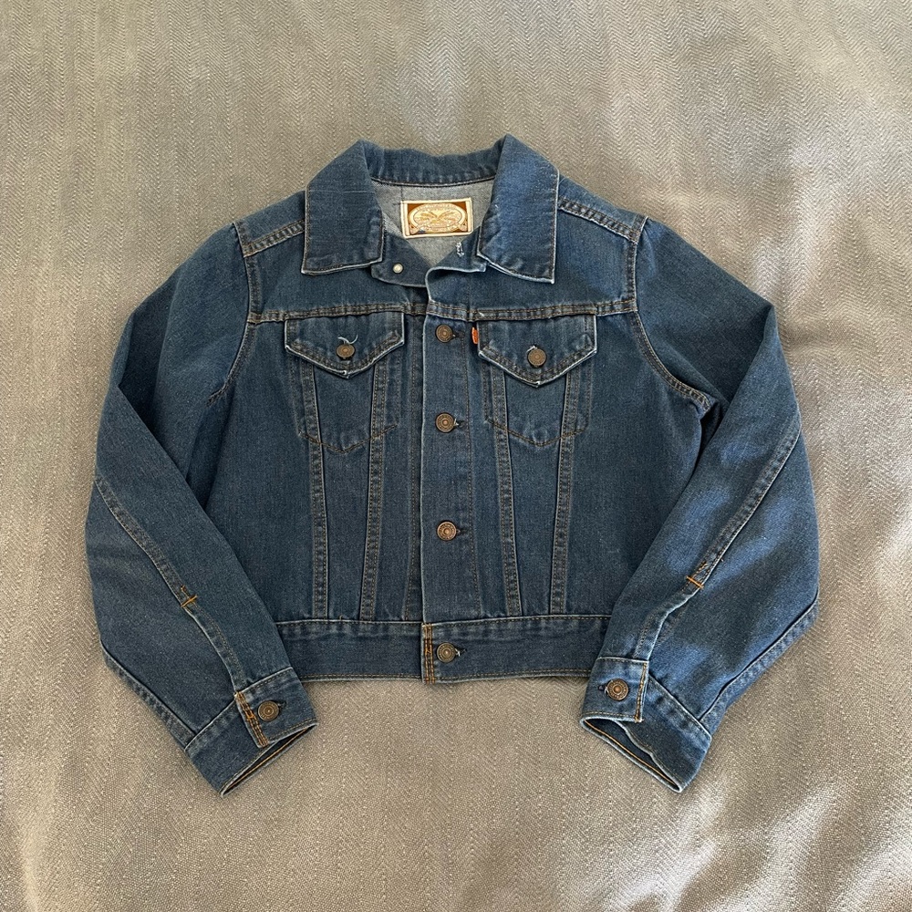 Vintage 70s Levi’s Orange Tab Denim Trucker Jacket